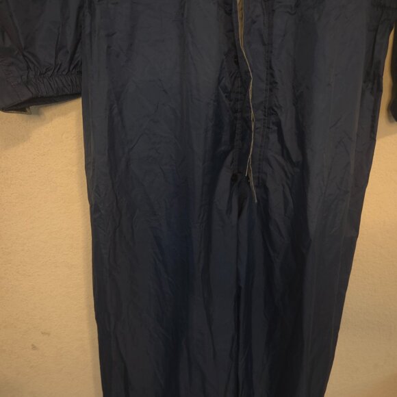 Silver Squall Long Windbreaker Outfit Size 5l Priced To Sell - Picture 4 of 9